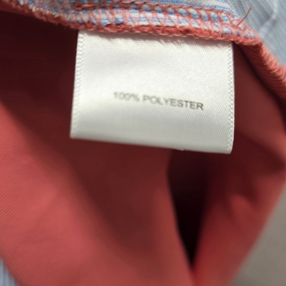 Peter Millar Mens Performance Golf Shorts Coral Pink Size 38 Crown Sport - Picture 3 of 7